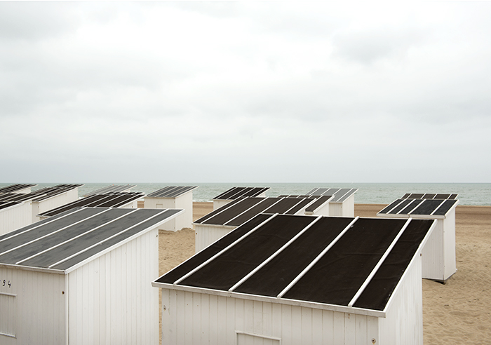 Beach of Ostend cabins Nomad&Villager