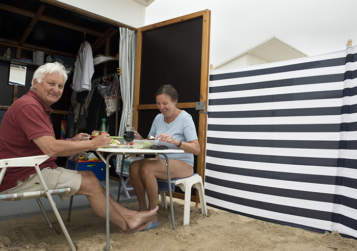 Een strandhutje huren in Oostende Nomad&Villager