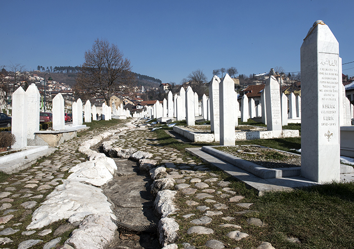 Sarajevo islamitische begraafplaats centrum Nomad & Villager