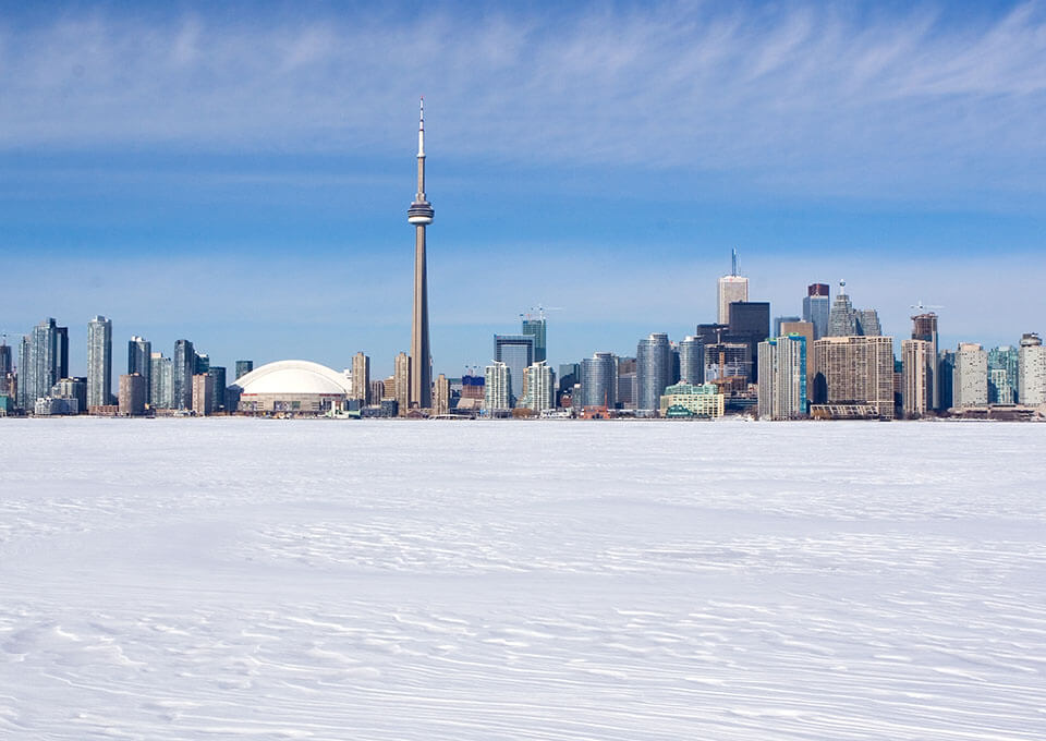 Toronto skyline met de CN tower, een reisverhaal